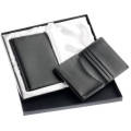 Leather Giftset of Passport Holder/Card Holder (GF-002)